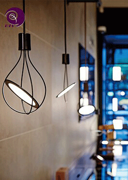 UIV OLED吊灯定制-300X300柔性OLED创意型吊灯