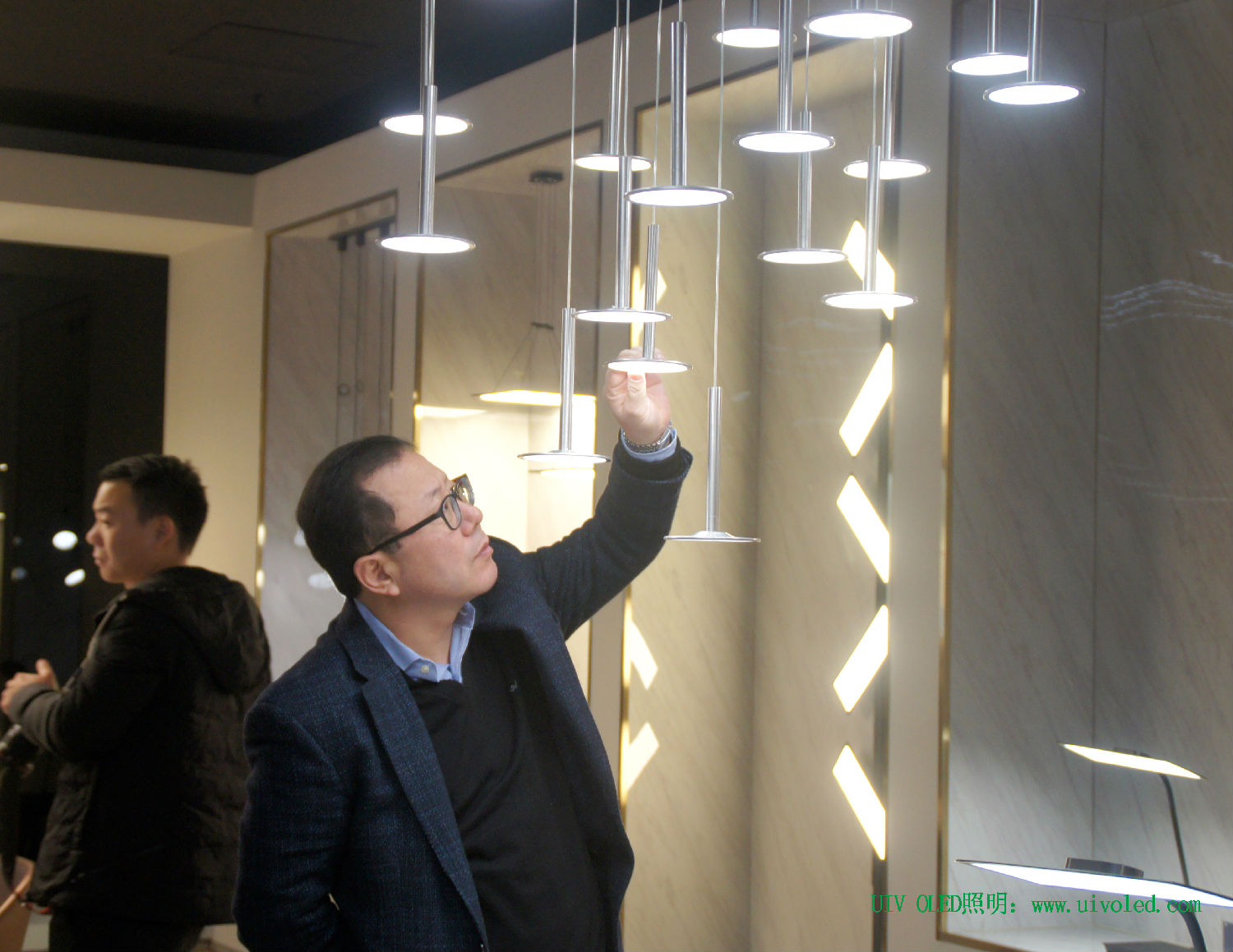 韩国LG&UIV OLED照明展厅